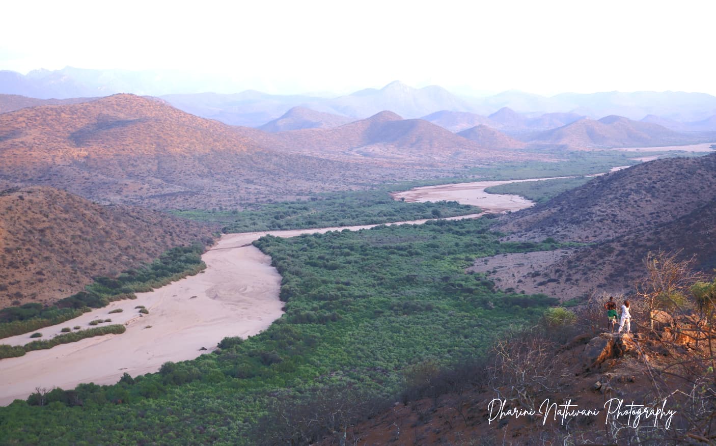 Dawn over the remote mountains of northern Kenya