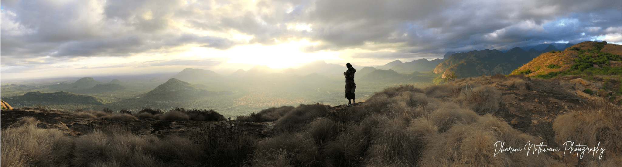 The open wilderness of northern Kenya at first light