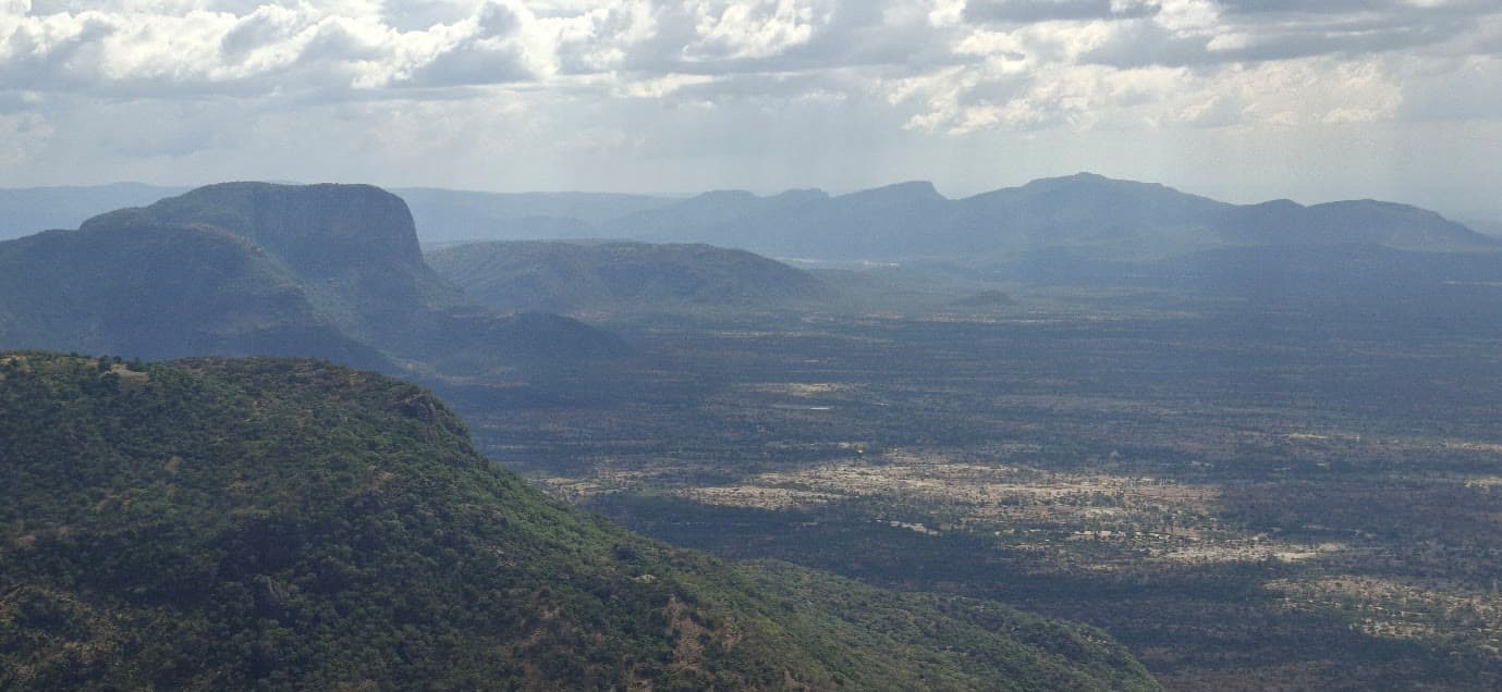 The dramatic cliff landscape known locally as Jerusalem in West Pokot